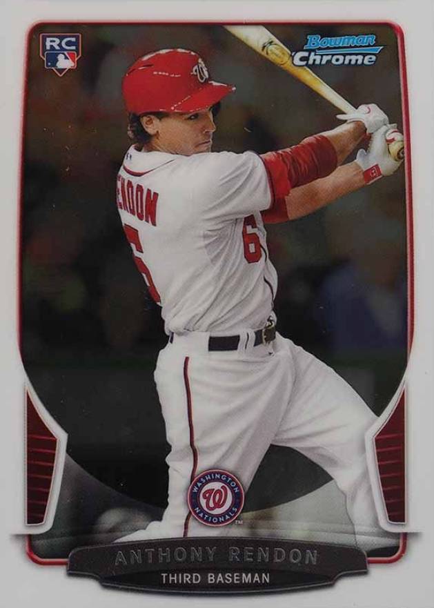 2013 Bowman Chrome Anthony Rendon #97 Baseball Card