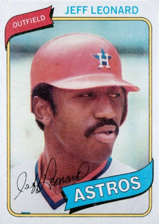 1980 Topps Jeffrey Leonard #106 Baseball Card