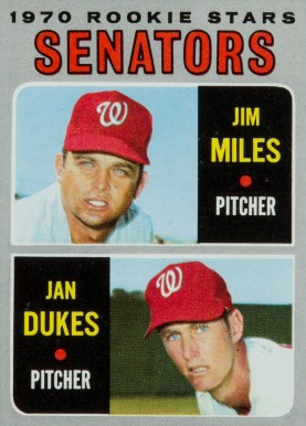 1970 Topps Jan Dukes #154 Baseball Card