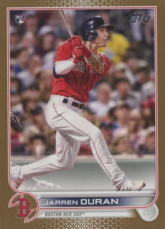 2022 Topps Jarren Duran #187 Baseball Card