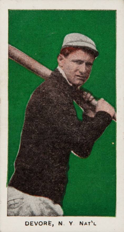 1911 George Close Candy Josh Devore # Baseball Card