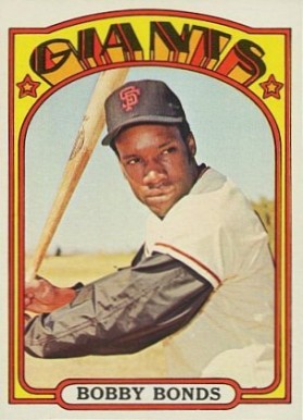 1972 Topps Bobby Bonds #711 Baseball Card