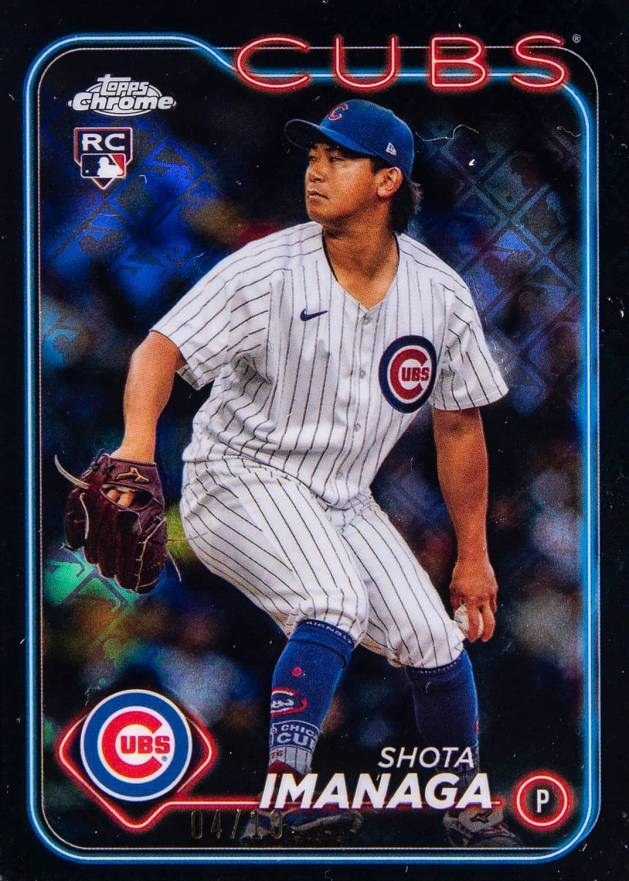 2024 Topps Chrome Logofractor Edition Shota Imanaga #121 Baseball Card