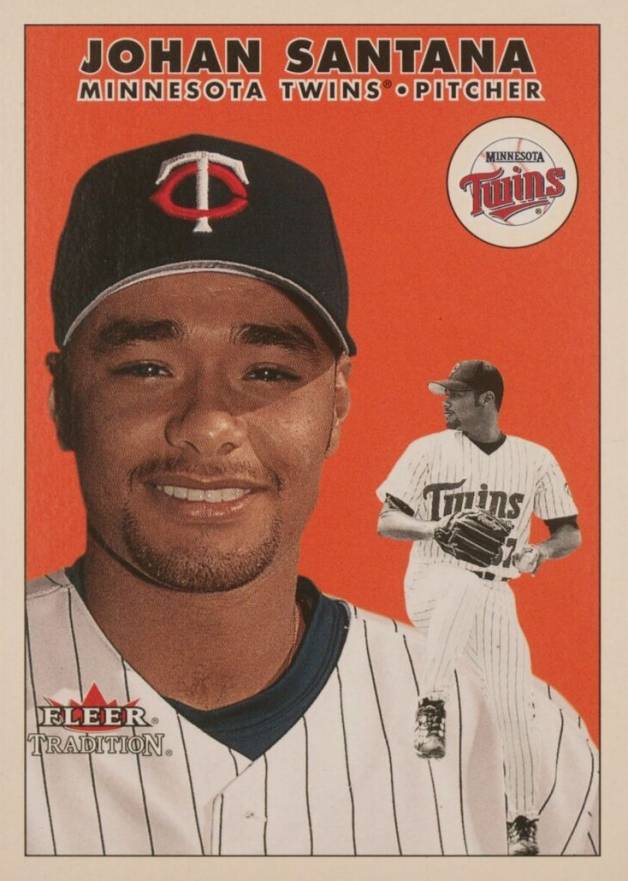 2000 Fleer Tradition Update Johan Santana #U43 Baseball Card