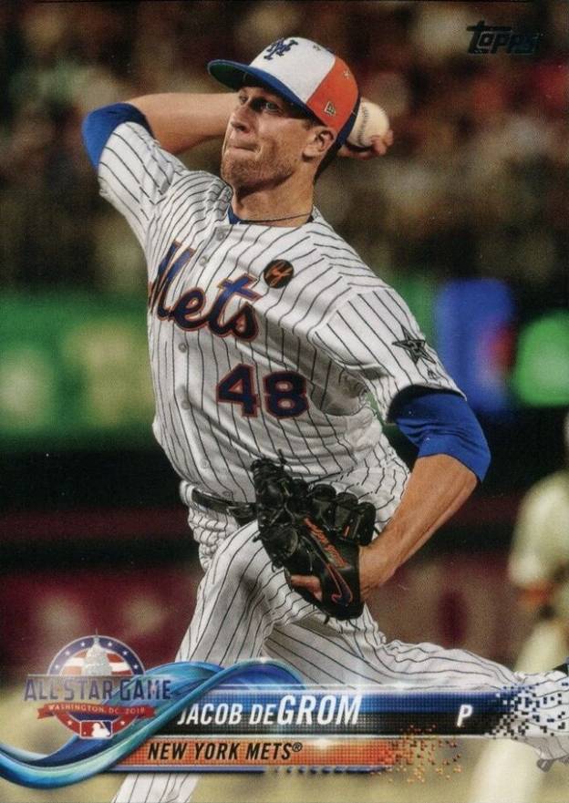 2018 Topps Update Jacob DeGrom #US177 Baseball Card
