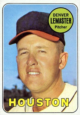 1969 Topps Denny LeMaster #96 Baseball Card