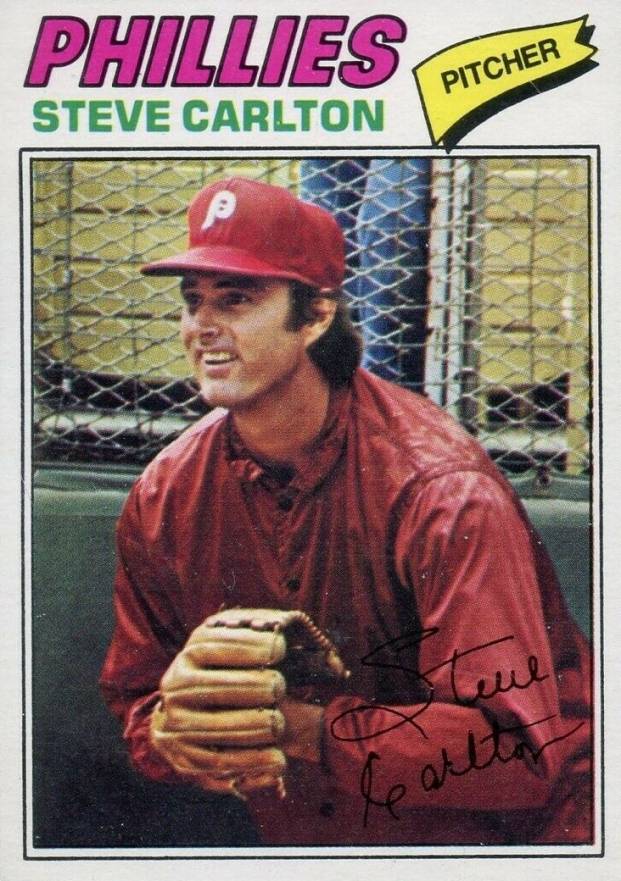 1977 O-Pee-Chee Steve Carlton #93 Baseball Card