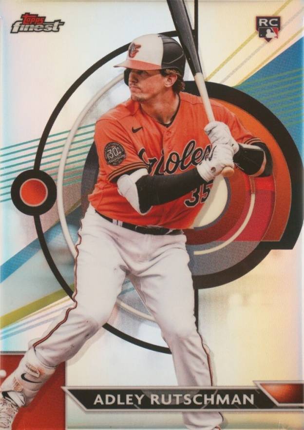 2023 Topps Finest Adley Rutschman #22 Baseball Card