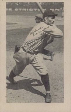 1922 Strip Card Riggs Stephenson # Baseball Card
