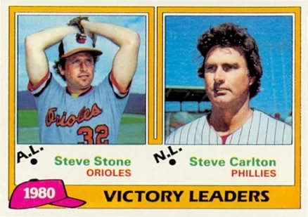 1981 Topps Steve Carlton #5 Baseball Card