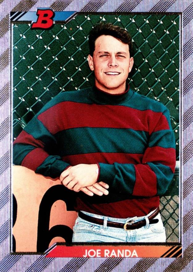 1992 Bowman Joe Randa #560 Baseball Card