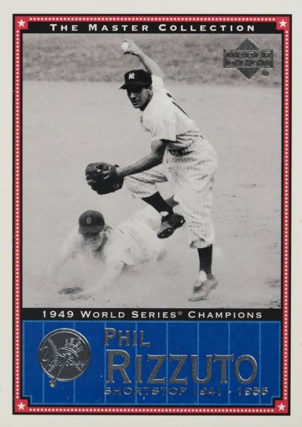 2000 Upper Deck Yankees Master Collection Phil Rizzuto #12 Baseball Card