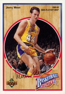 1991 Upper Deck Jerry West Heroes Basketball Card Set - VCP
