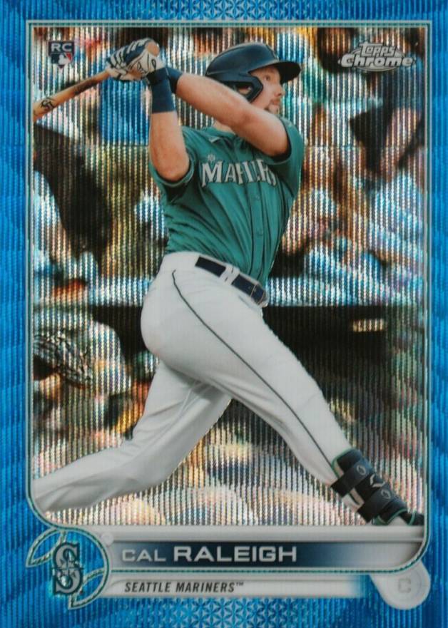 2022 Topps Chrome Cal Raleigh #149 Baseball Card