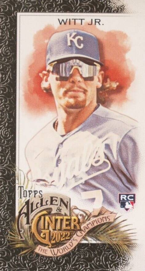 2022 Topps Allen & Ginter Bobby Witt Jr. #250 Baseball Card