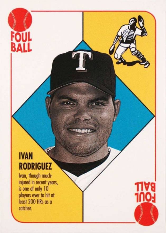 2003 Topps Blue Back Ivan Rodriguez # Baseball Card