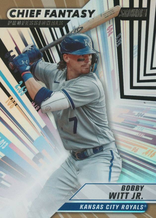 2024 Topps Stadium Club Chief Fantasy Professionals Bobby Witt Jr. #CFPRO10 Baseball Card
