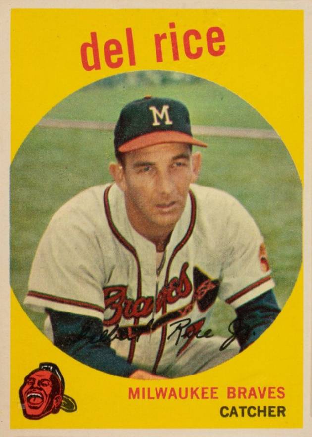 Del Rice Number 1959 Topps Del Rice #104 Baseball Card - VCP Price Guide