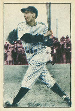1952 Berk Ross Phil Rizzuto # Baseball Card