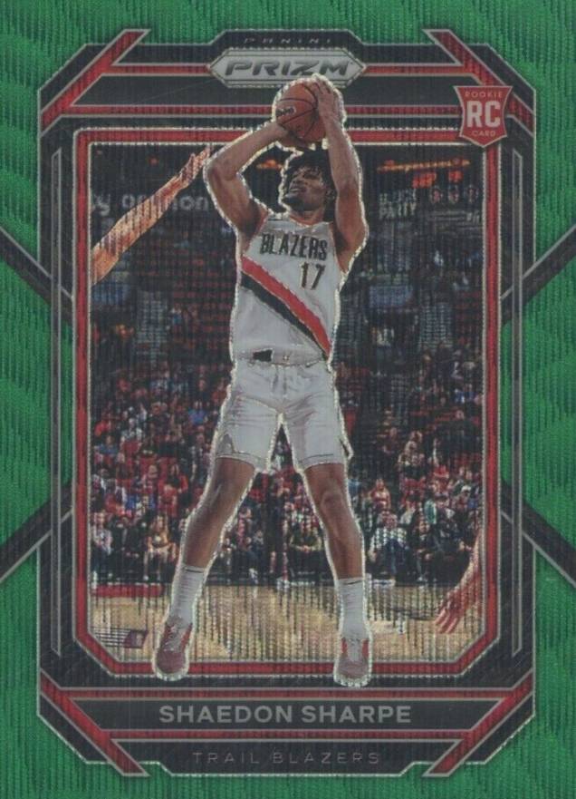 2022 Panini Prizm Shaedon Sharpe #250 Basketball Card