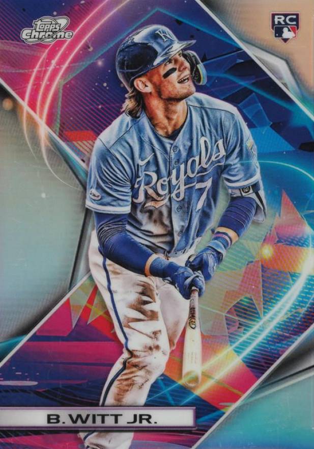 2022 Topps Cosmic Chrome Bobby Witt Jr. #162 Baseball Card