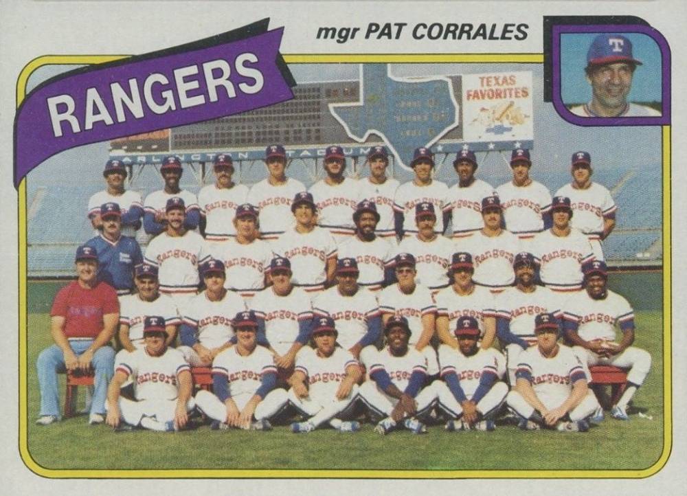1980 Topps Pat Corrales #41 Baseball Card