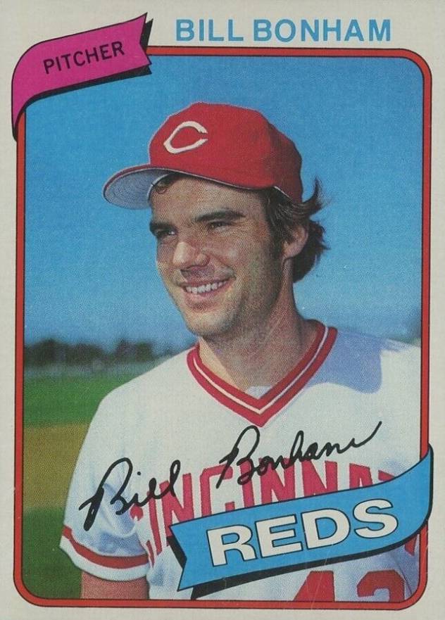1980 Topps Bill Bonham #47 Baseball Card