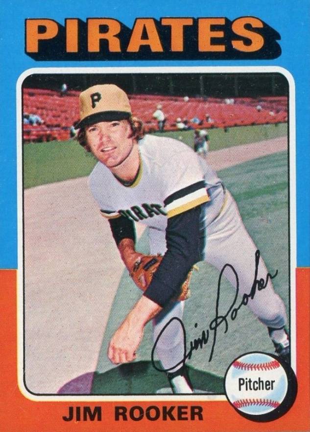 1975 Topps Mini Jim Rooker #148 Baseball Card