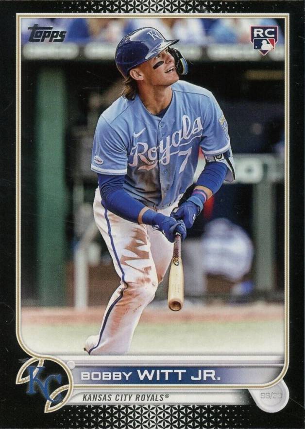 2022 Topps Update Bobby Witt Jr. #US100 Baseball Card