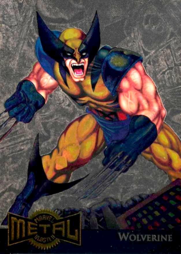1995 Marvel Metal Metal Blaster Wolverine #18 Non-Sports - VCP