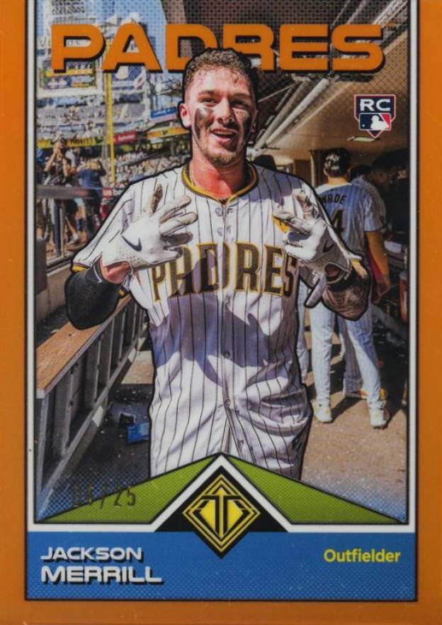 2024 Topps Transcendent Collection Transcendent Icons Chrome Jackson Merrill #33 Baseball Card