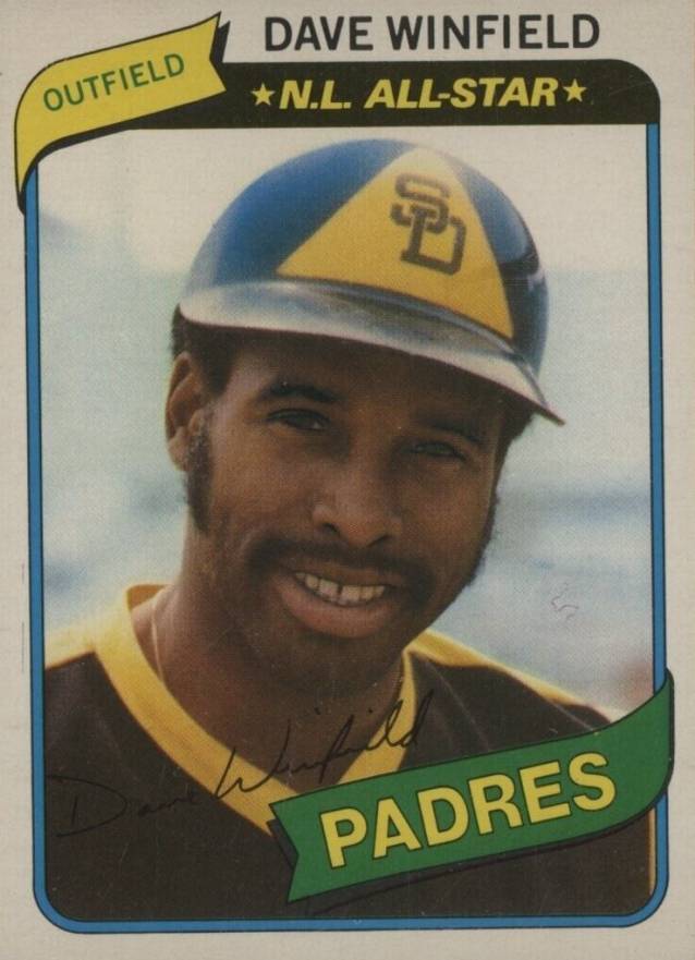 1980 O-Pee-Chee Dave Winfield #122 Baseball Card
