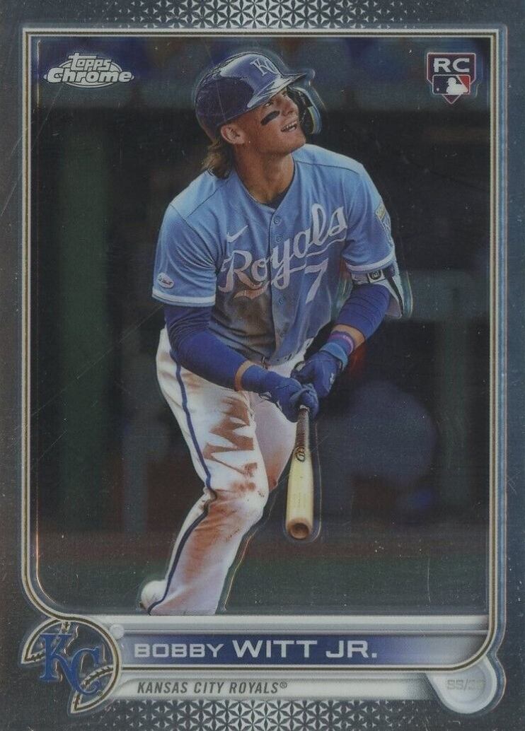 2022 Topps Chrome Update Bobby Witt Jr. #USC35 Baseball Card