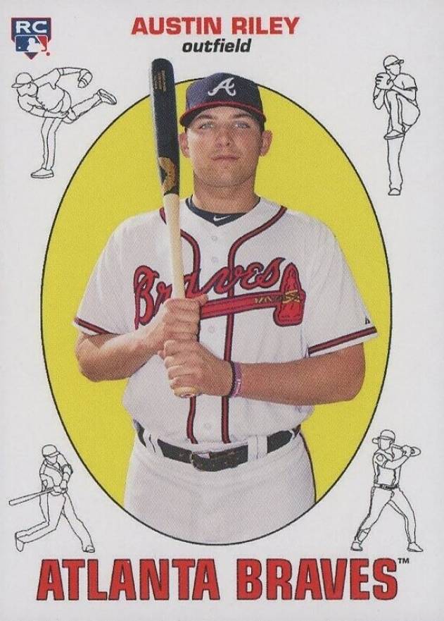 2019 Topps Throwback Thursday Austin Riley #312 Baseball Card