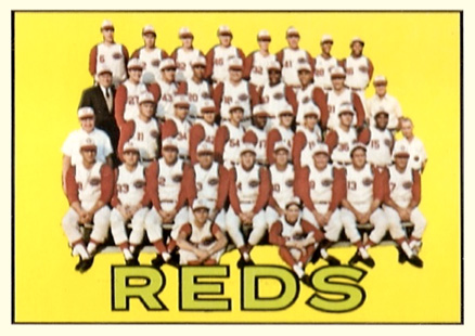 1967 Topps Cincinnati Reds Team #407 Baseball Card