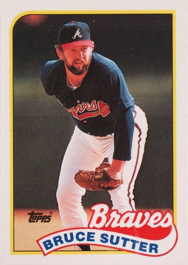 1989 Topps Bruce Sutter #11 Baseball Card