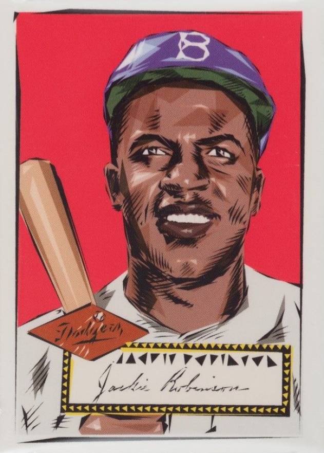 2020 Topps Project 2020 Jackie Robinson #3 Baseball Card