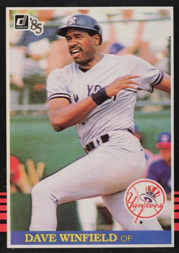 1985 Donruss Dave Winfield #51 Baseball Card