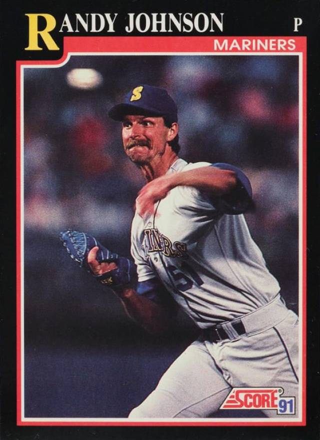 1991 Score Randy Johnson #290 Baseball Card