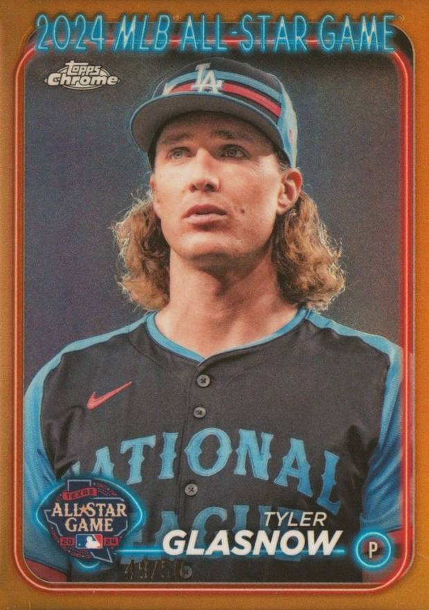 2024 Topps Chrome Update 2024 All-Star Game Chrome Tyler Glasnow #26 Baseball Card