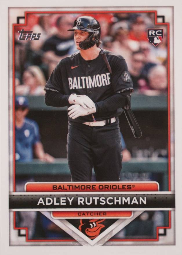 2023 Topps Flagship Collection Adley Rutschman #68 Baseball Card