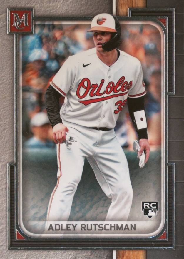 2023 Topps Museum Collection Adley Rutschman #6 Baseball Card