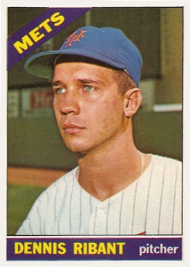 1966 Topps Dennis Ribant #241 Baseball Card