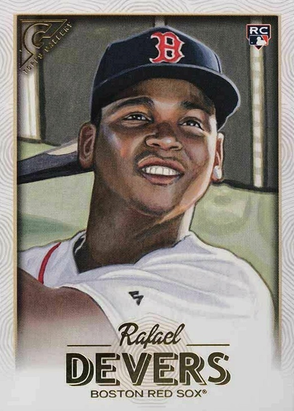 2018 Topps Gallery Rafael Devers #127 Baseball Card