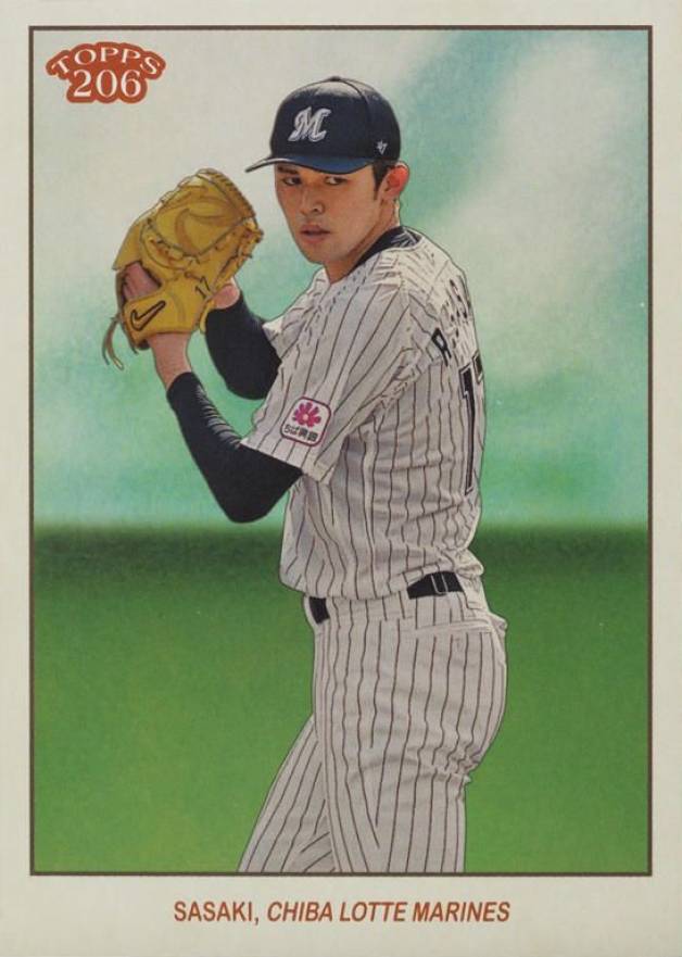 2023 Topps NPB 206 Roki Sasaki #165 Baseball Card