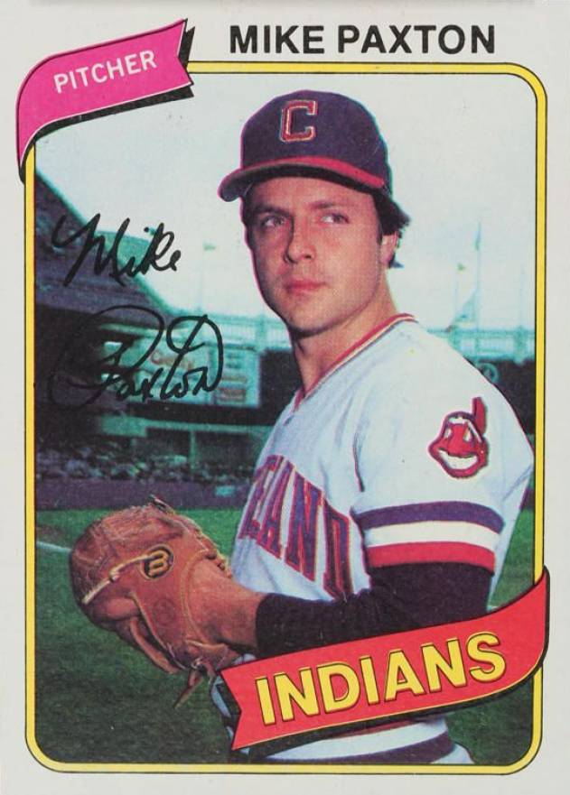 1980 Topps Mike Paxton #388 Baseball Card
