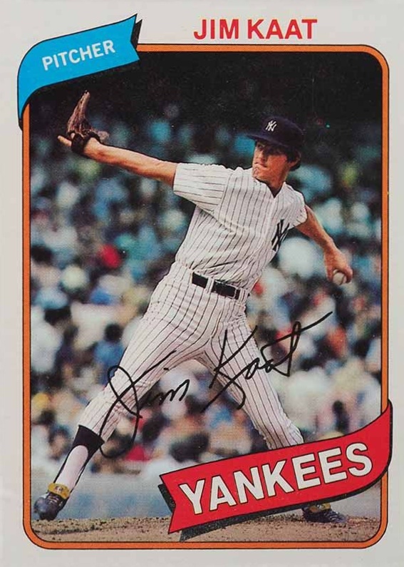 1980 Topps Jim Kaat #250 Baseball Card