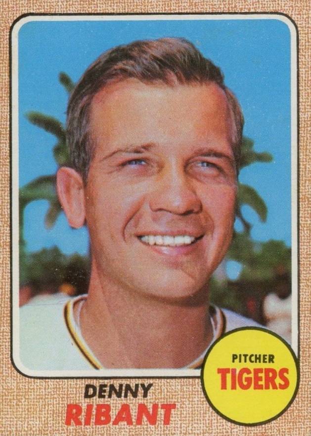 1968 Topps Dennis Ribant #326 Baseball Card
