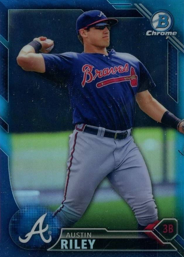 2016 Bowman Chrome Prospects Austin Riley #BCP202 Baseball Card