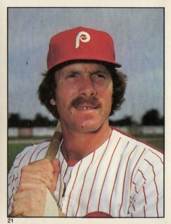 1981 Topps Stickers Mike Schmidt #21 Baseball Card